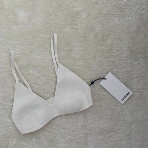 Jaquemus White 'Le Bandeau Valensole' Bra